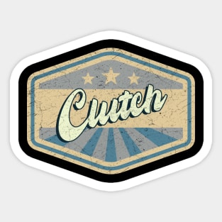 vintage Clutch Sticker